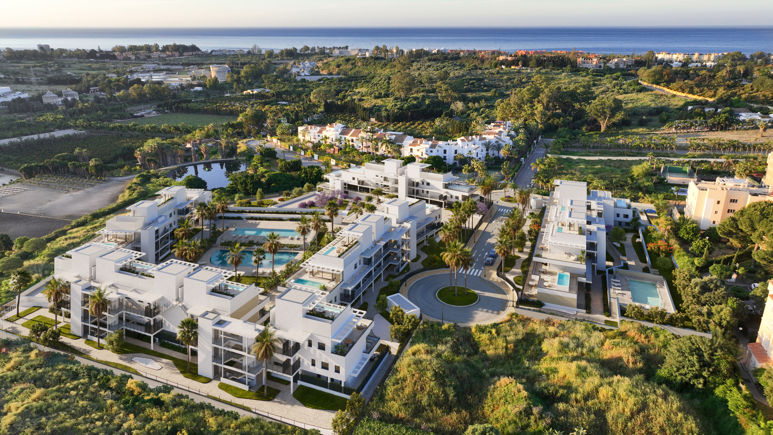 Appartement à Estepona dans un environnement calme et reposant proche du club de golf de la Resina, Espagne