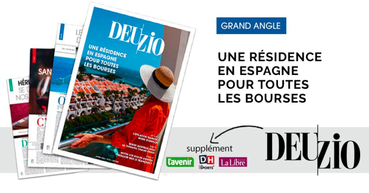 DEUZIO - Dossier complet - Un dossier complet de Wivine Mathieu dans le Magazine DEUZIO, sur l'immobilier en Espagne qui reprend, de manière très instructive, tous les aspects de l'acquisition en Espagne pour les Belges.