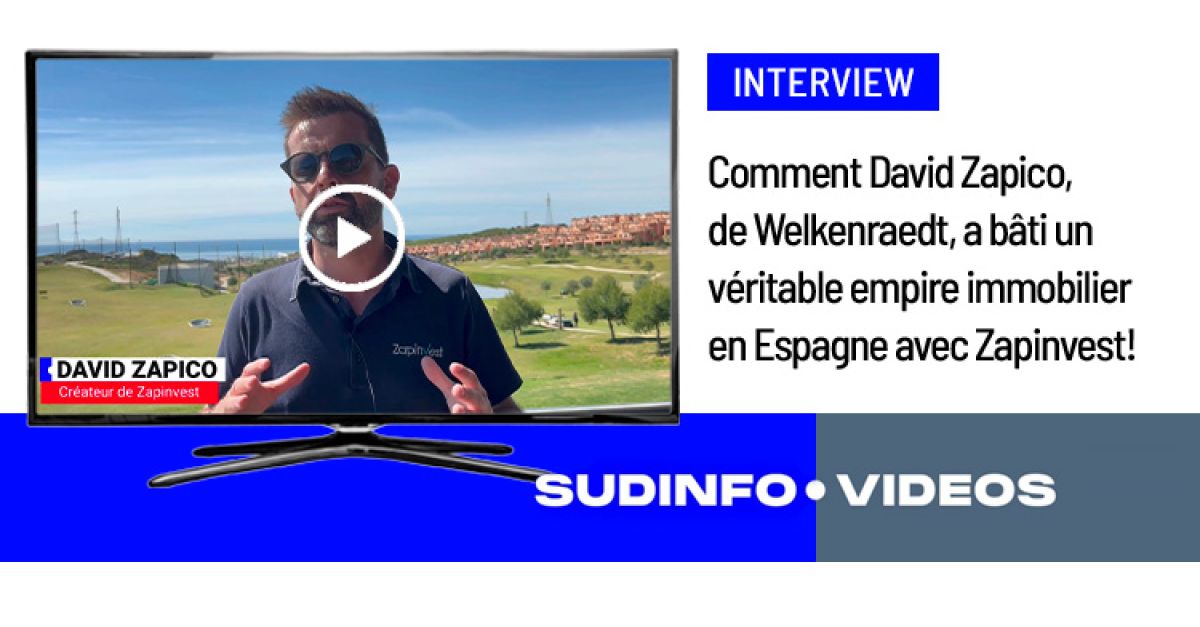SUDinfo Vidéos - David Zapico, l'entrepreneur belge qui a créé Zapinvest, a su exploiter sa passion et ses racines pour bâtir un pont immobilier entre la Belgique et l'Espagne.