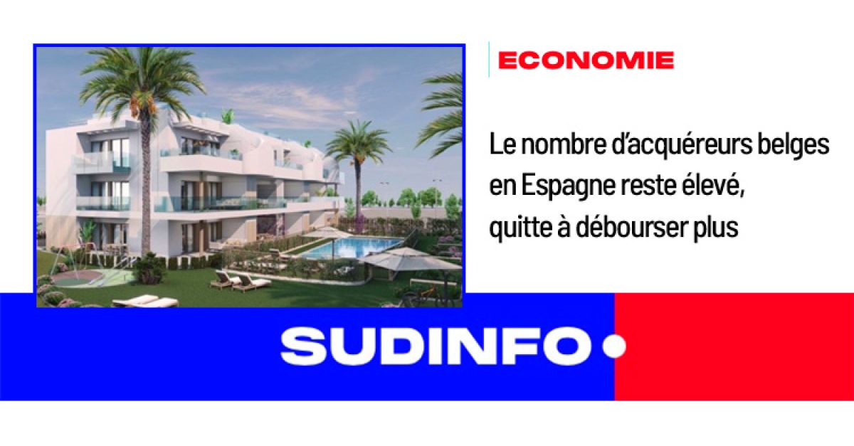 Point sur le marché immo Espagnol - Le nombre d’acquéreurs belges en Espagne reste élevé, quitte à débourser plus. ZAPINVEST, spécialiste de l’immobilier de résidences secondaires en Espagne, fait le point sur le troisième trimestre 2023. 